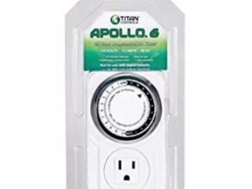 Post Now: Titan Controls® Apollo® 6 – One Outlet Mechanical Timer