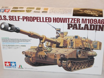 Selling with online payment: 1/35 Tamiya U.S. Self-Propelled Howitzer Paladin w/ full PE set