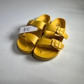 Buy Now: Womens Shade & Shore Yellow Strap Yellow Sandals Size 9/50 QTY