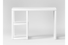 Buy Now: Threshold Console Desk White Finish Solid Wood Legs NEW! 15 QTY