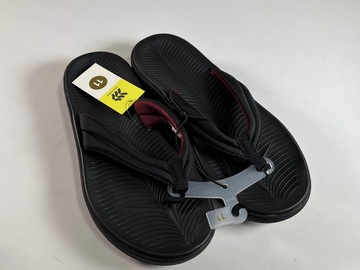 Buy Now: All in Motion Black Memory Foam Outdoor Sandals Size 11 30 QTY