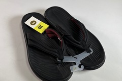 Buy Now: All in Motion Black Memory Foam Outdoor Sandals Size 11 30 QTY