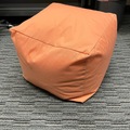 Buy Now: Room Essentials Peach Bean Bag (18" x 18" x 15") NEW! 15 QTY