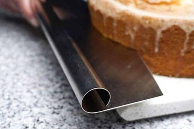 50 pcs RSVP Premium Rocker Style 14" Stainless Pizza Cutter