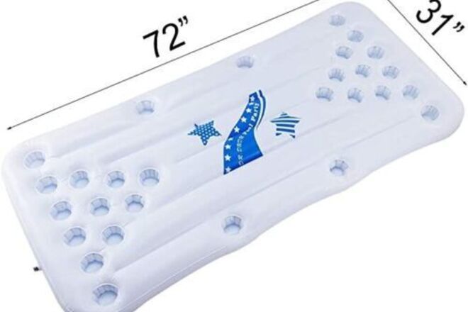20 pcs of 6 Feet DR.DUDU Inflatable Beer Pong Pool Float
