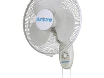  : Hurricane® Supreme Oscillating Wall Mount Fan