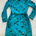 Selling: Long sleeve midi length side split dress