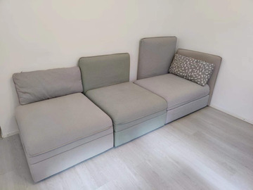 Myydään: Sofa (can be sold separately)