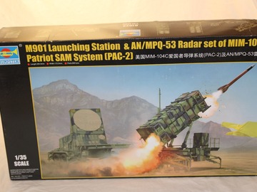 Selling with online payment: 1/35 Trumpeter M901 Launching Station & AN/MPQ-53 Radar