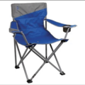 Liquidation & Wholesale Lot: Coleman Blue Big N Tall Folding Lawn Chair with Bag NEW! 20 QTY