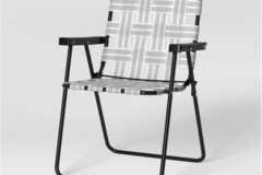 Liquidation & Wholesale Lot: Room Essentials Webstrap Beach Chair NEW! 24 QTY