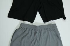 Comprar ahora:  Amazon Essentials Black Gray Athletic Shorts Mixed Sizes 500 QTY