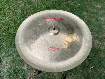 Selling with online payment: $229 OBO 2001 Zildjian 20" Oriental China "Trash" 1701 g