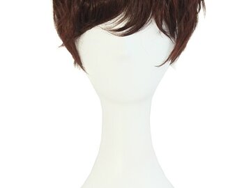 Selling with online payment: Short brown wig