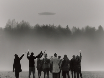 Selling: Flying Saucer Sighting