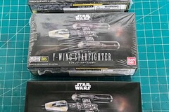 Selling with online payment: 1/144 Bandai Y-Wing Star Fighter 