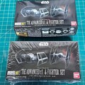 Selling with online payment: Bandai 1/144 Tie Fighter & Tie Fighter Advanced 