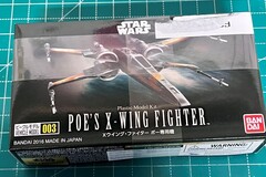 Selling with online payment: Bandai 1/144 Poes X-Wing Star Fighter