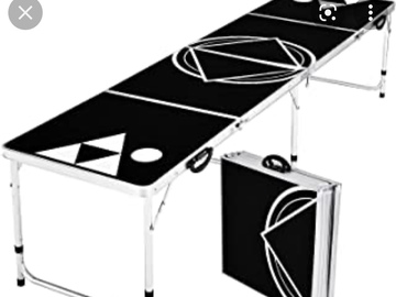 Rent per night (24 hour rental): Beer Pong Table / Folding Table 