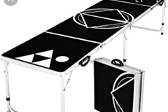 Rent per night (24 hour rental): Beer Pong Table / Folding Table 