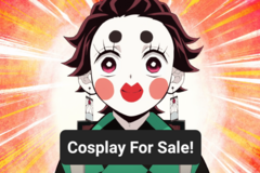 Selling with online payment: Demon Slayer S2 Tanjiro Cosplay