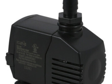 Post Now: EcoPlus Eco 100 Fixed Flow Submersible Only Water Pump, 100 GPH