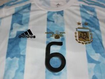 Selling with online payment: BNWT Argentina 2020 Home - Pezella 6 - L