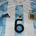 Selling with online payment: BNWT Argentina 2020 Home - Pezella 6 - L