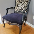 Selling: Deboer's Zebra/Onyx Bergere Chairs