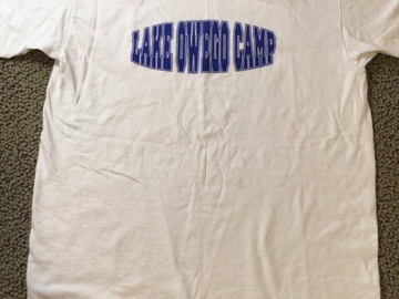Selling A Singular Item: Lake Owego T-shirt 