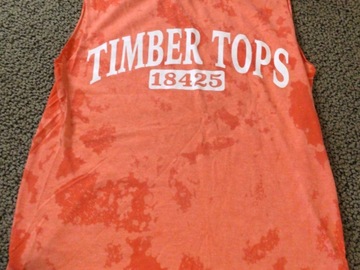 Selling A Singular Item: Camp Timber Tops Bleached Tank Top