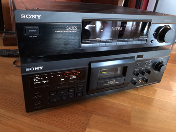 Vente: Sony TC KA 6 ES et ST SA 3 ES - pour collectionneurs !