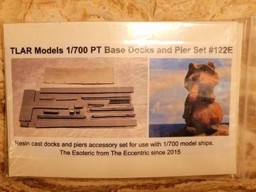 Selling with online payment: TLAR Models 1:700 PT Boat Base Docks and Piers set #122E