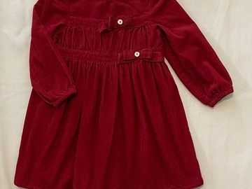 Selling with online payment: VTG Gymboree 5 Holiday Dress Corduroy Family Portrait Christmas 