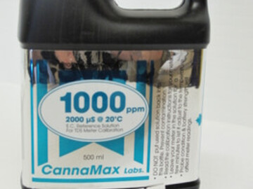 Post Now: CannaMax, 1000ppm, EC Calibration Solution, 500ml