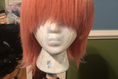 Selling with online payment: Pink wig