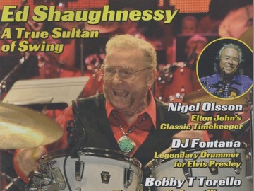 Selling with online payment: Autographed Ed Shaughnessy copy of Classic Drummer