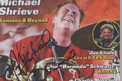 Selling with online payment: Autographed Michael Shrieve copy of Classic Drummer