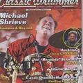 Selling with online payment: Autographed Michael Shrieve copy of Classic Drummer