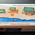 Selling with online payment: TLAR Models 1/700 PT Boat Base Tiki-Bar and Social Club Set 122B