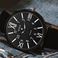 Buy Now: 100Pcs  Fashion Men Leather Quartz Watches