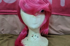 Selling with online payment: Medium hot pink wig