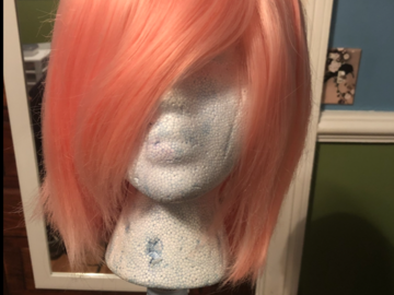 Selling with online payment: Pink Arda cosplay wig