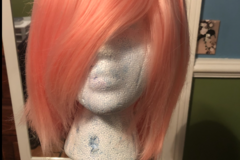 Selling with online payment: Pink Arda cosplay wig