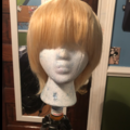 Selling with online payment: Blonde bob cosplay wig