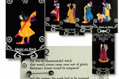 Bulk Lot (Liquidation & Wholesale): 72 pcs--Halloween Witches Pins--Witches with Style $0.69 pcs!