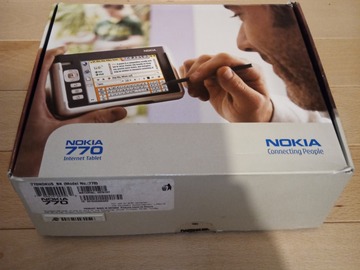 Selling with online payment: Nokia 770 Internet Tablet 