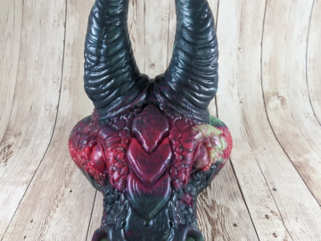 Vente: DP Dragon head from Kudu Voodoo! UV and glow! 