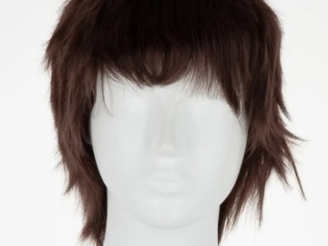 Selling with online payment: Arda Jett Wig in Dark Brown