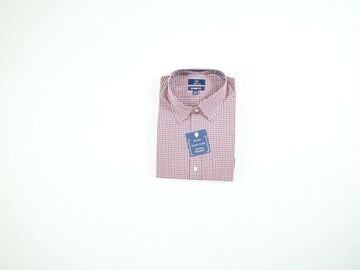 Buy Now: Mens George Red Check Button Up Shirt 20 QTY